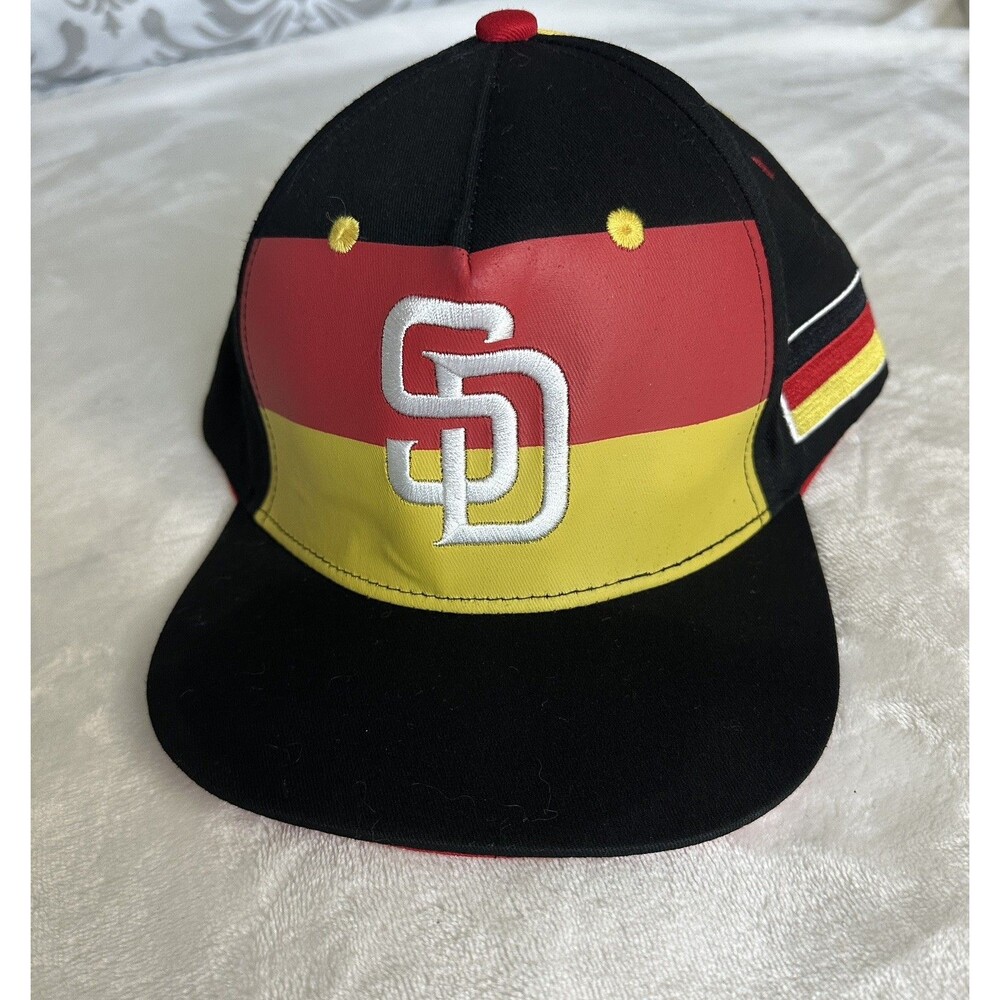 San Diego Padres Cotopaxi German Heritage Night Snapback Hat Cap SGA MLB Black